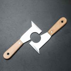 Wooden Handle Stainless Steel Paint Scraper Taping knife Multifunctional Putty Knife Scraper