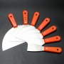 Plastic handle Stainless Steel Carbon Steel Soft Grip Heavy Duty Bent Putty Knife Scraper