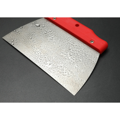High Carbon Molded Slip Resistant Handles Excellent Balance and Flex Japanese Steel Stain Free Bench Scraper