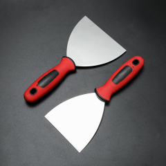 Soft Grip Flex Stainless Steel Putty Knife Premium Stainless Steel Paint Scraper for Applying Putty and Repairing Drywall