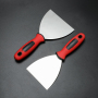 Soft Grip Flex Stainless Steel Putty Knife Premium Stainless Steel Paint Scraper for Applying Putty and Repairing Drywall