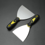 Plastic Handle Stainless Steel Blade Scrapers Flexible Spatula Putty Knife
