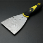 Plastic Handle Stainless Steel Blade Scrapers Flexible Spatula Putty Knife