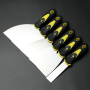 Plastic Handle Stainless Steel Blade Scrapers Flexible Spatula Putty Knife