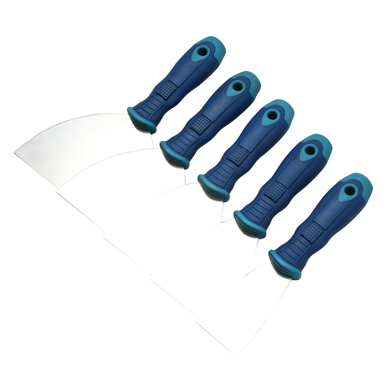 1''/2''/3''/4''/5'' Diy Rubber Handle Painter Spatula Plastering Knives