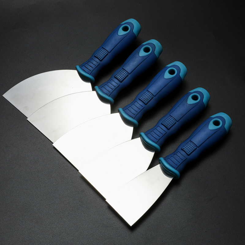 1''/2''/3''/4''/5'' Diy Rubber Handle Painter Spatula Plastering Knives