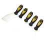 Construction Tool Stainless Steel Scraper Cleaning Knife Shovel Putty Spatula with Hammer End