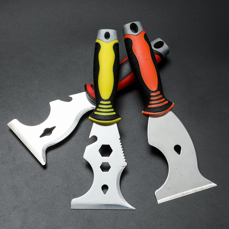 10 in 1 Multifunction Plastic Handle Stainless Steel Blade Painters Tool