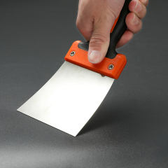 Hand Tools Carbon Steel Soft Grip Taping Knife Good Grips Stainless Steel Scraper & Chopper for Cutting Dough