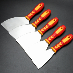 0.7 mm 1.0 mm Flexible Stainless Steel Blade Spatula Knife Carbon Steel Mirror Polished Putty Knives