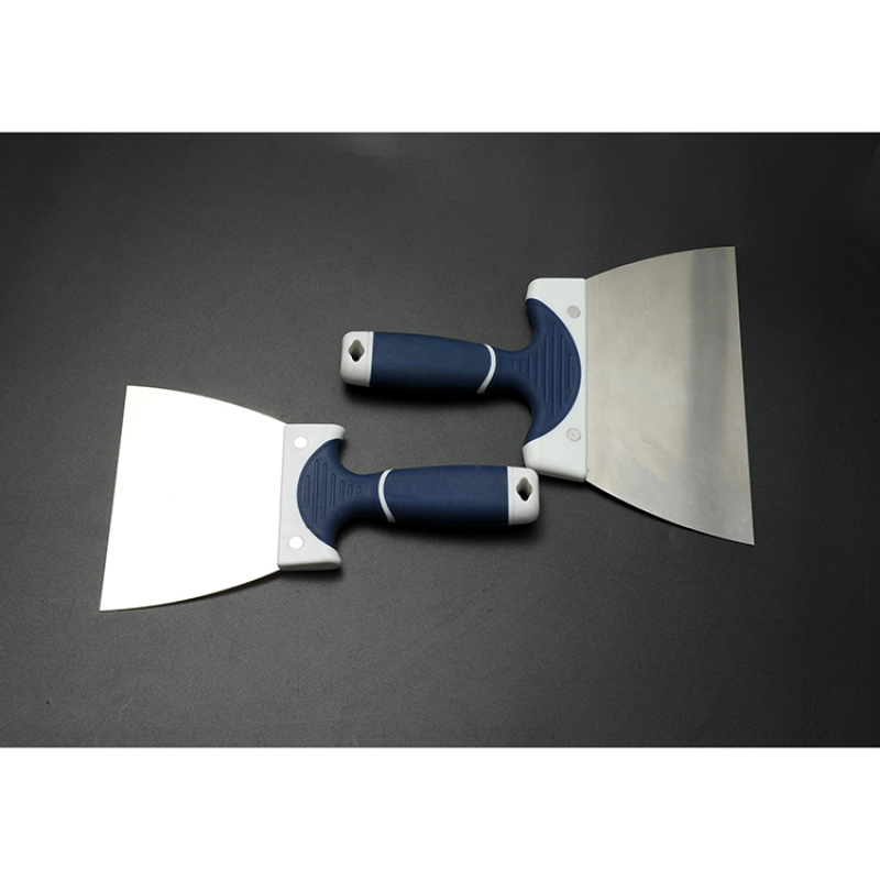 Outils de Construction couteau à mastic pour cloisons sèches acier inoxydable miroir poli lame remplissage plâtre décorer Flexible taraudage grattoir