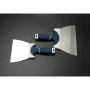 Outils de Construction couteau à mastic pour cloisons sèches acier inoxydable miroir poli lame remplissage plâtre décorer Flexible taraudage grattoir