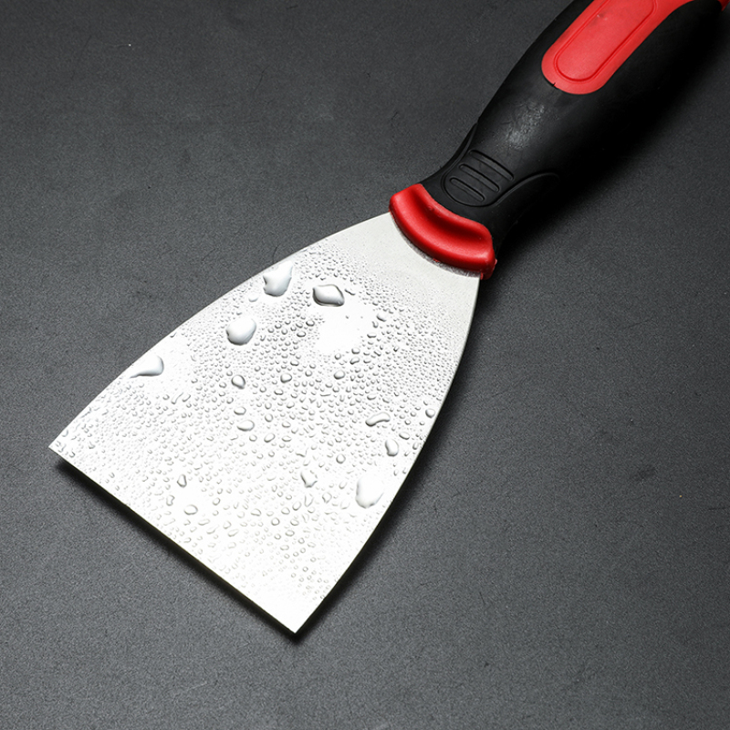 Carbon Steel Flexible Putty knife Set Premium Stainless Steel Spackle Knife