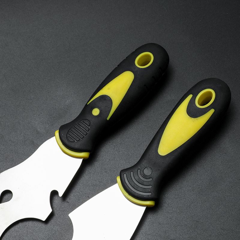 Plastic Handle Stainless Steel Paint Putty Knife 5 In 1 Multifunction Scraper Putty Knife