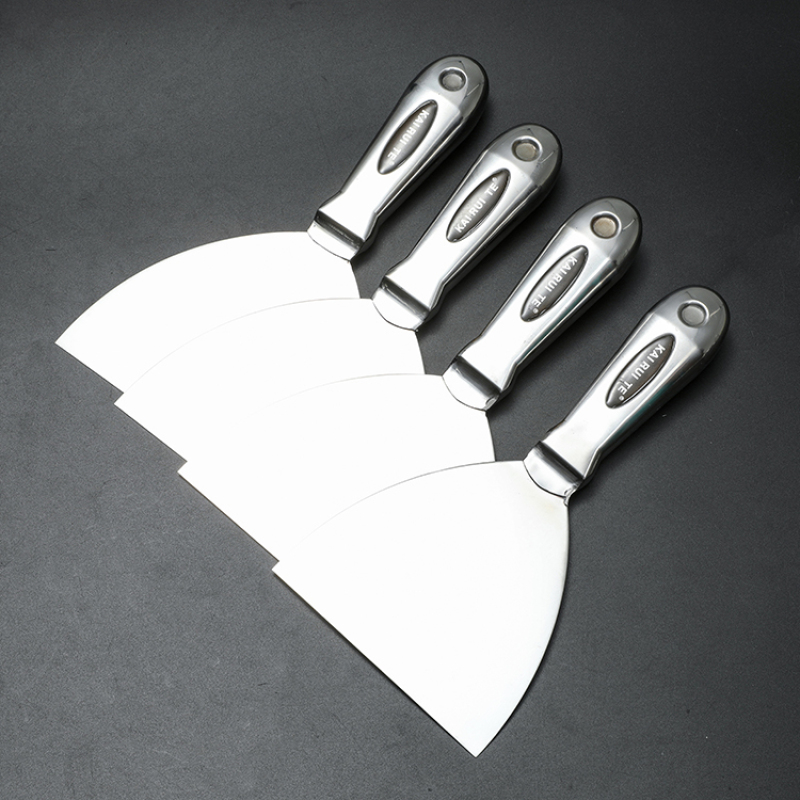 Drywall Tools All Stainless Steel Joint Knife One-Piece Premium Polished Metal Putty Blade