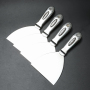 Drywall Tools All Stainless Steel Joint Knife One-Piece Premium Polished Metal Putty Blade