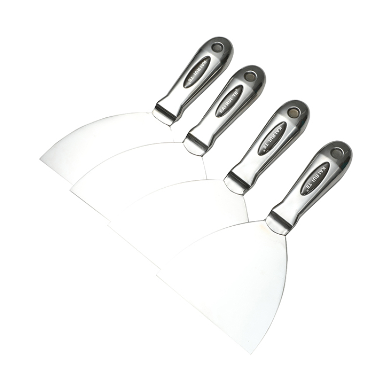 Drywall Tools All Stainless Steel Joint Knife One-Piece Premium Polished Metal Putty Blade