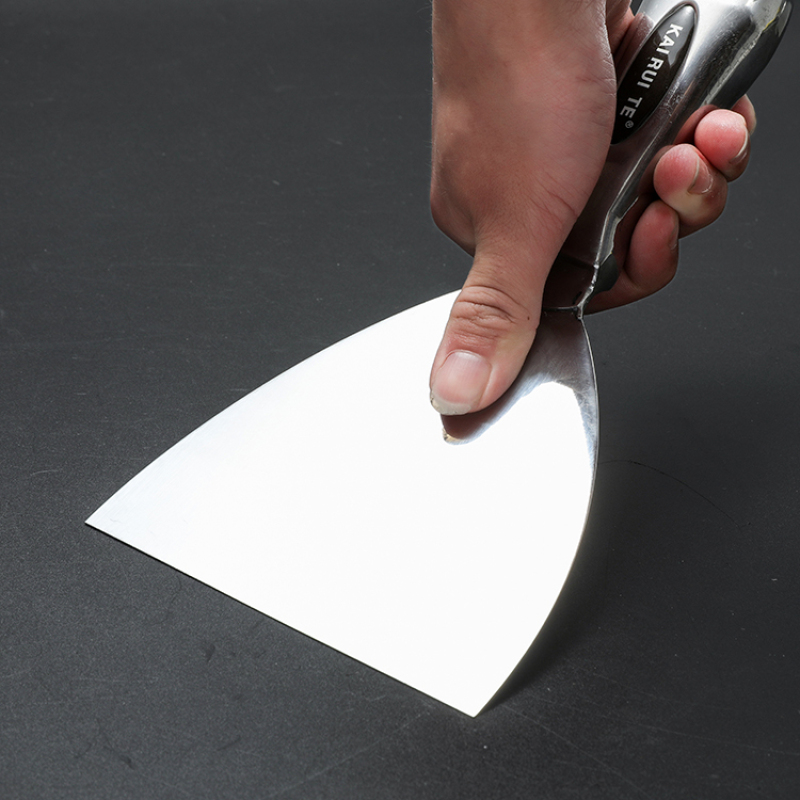 Drywall Tools All Stainless Steel Joint Knife One-Piece Premium Polished Metal Putty Blade