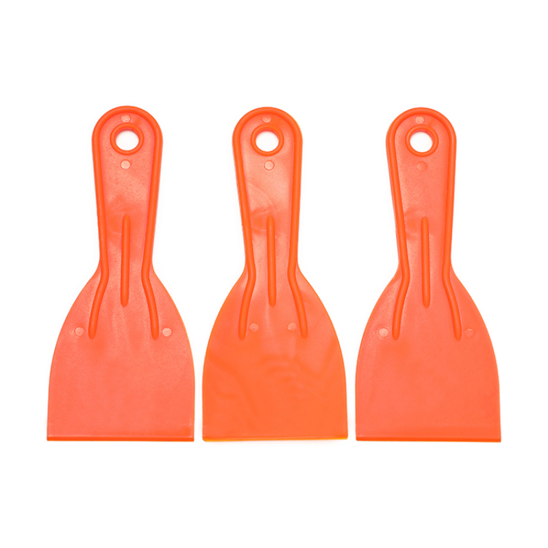 Economic Yellow Orange ABS Scraper Plastic Putty Knife