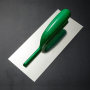 Carbon Steel Flat Finishing Drywall Trowel Trapezoid Shaped Stainless Steel Blade Plaster Trowel