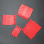 Lot de 4 grattoirs à mastic en plastique ABS rouge