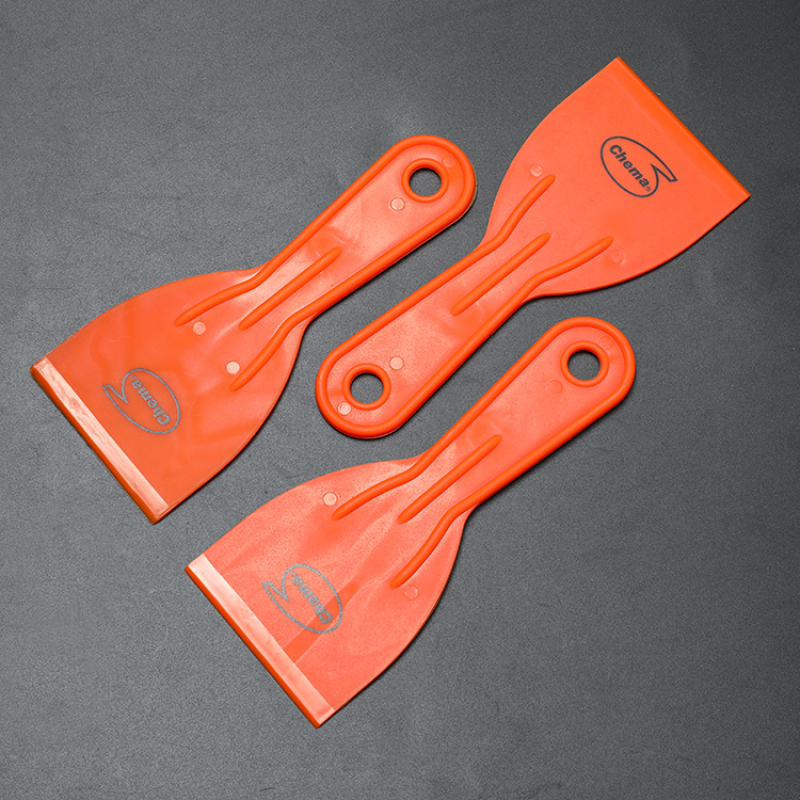 Economic Yellow Orange Plastic ABS Scraper Putty Knife