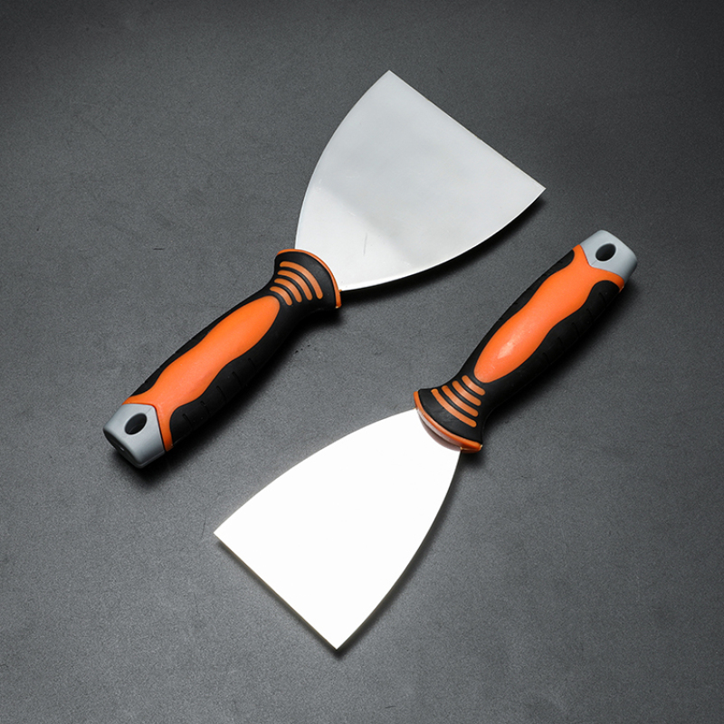 Mirror Polished  Flex Nylon Handle Flexible Blade Putty Knife