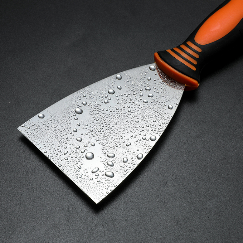 Mirror Polished  Flex Nylon Handle Flexible Blade Putty Knife