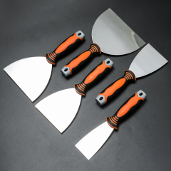 Mirror Polished  Flex Nylon Handle Flexible Blade Putty Knife