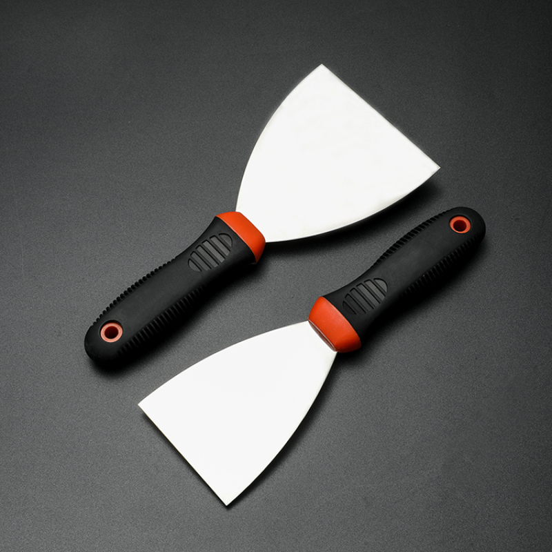 High Quality Toughness Plastic Hand Tools Painting Wall Cleaning Putty Knife Stainless Steel Scraper