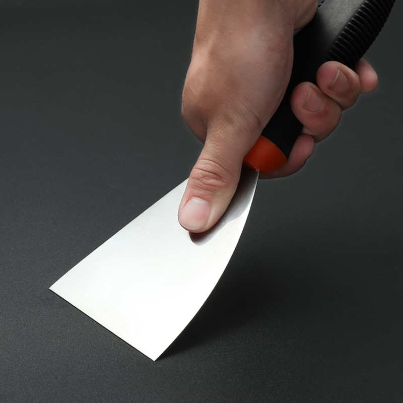 High Quality Toughness Plastic Hand Tools Painting Wall Cleaning Putty Knife Stainless Steel Scraper