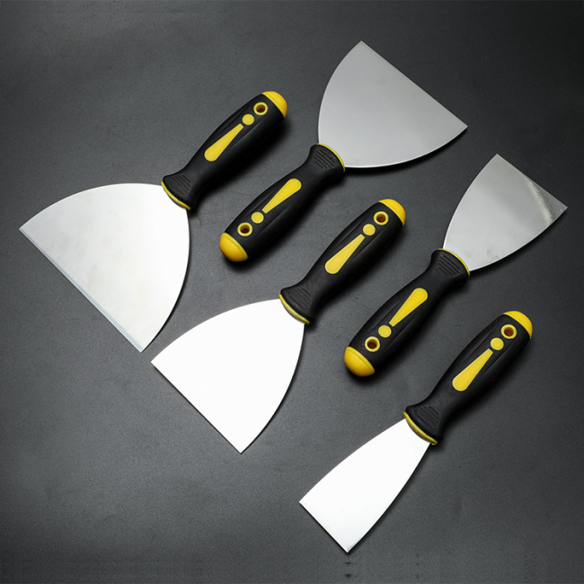 Hand Tool Shovel Carbon Steel Plastic Handle Wall Plastering Knife