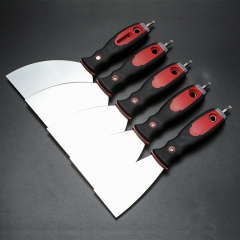 2" 3" 4" 5" High Quality Toughness Plastic Hand Tools Painting Wall Cleaning Putty Knife with Screwdriver end