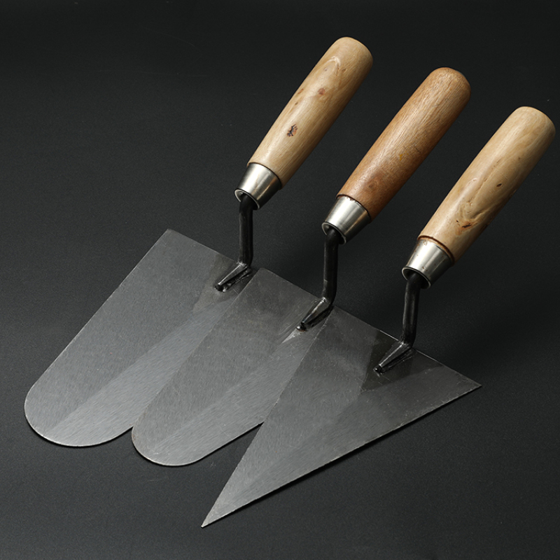 Stainless Steel Bricklaying Knife Concrete Hand Brick Trowel Plastering Trowel