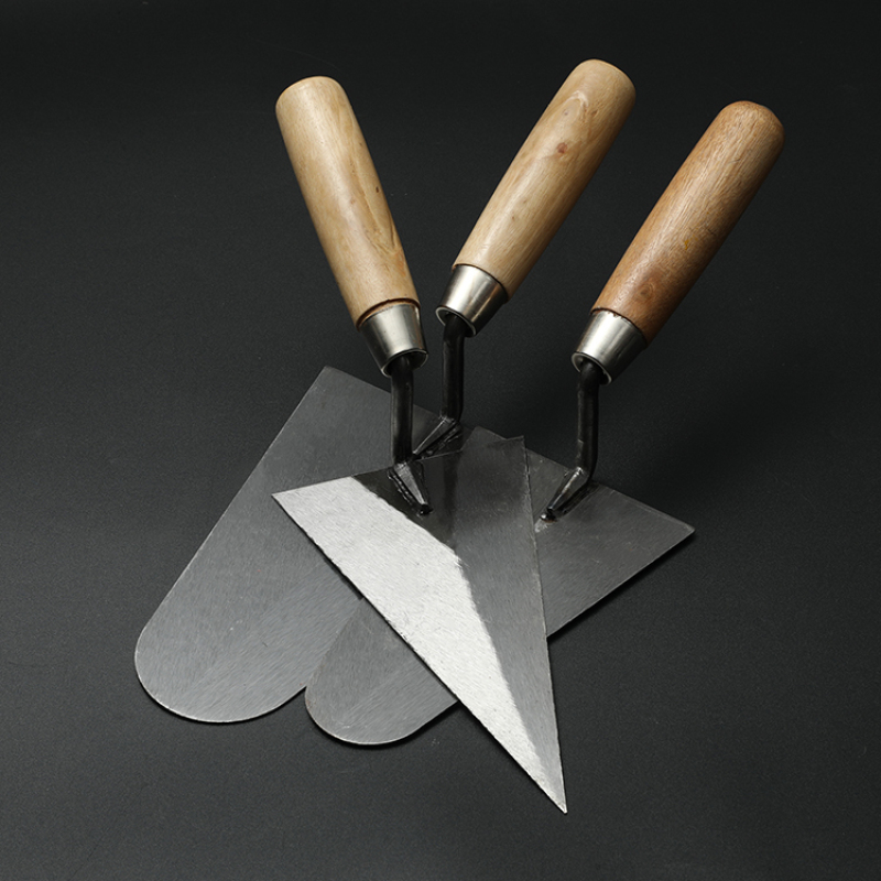 Stainless Steel Bricklaying Knife Concrete Hand Brick Trowel Plastering Trowel