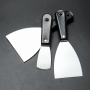 Spackle Knife Set Premium Flexible Stainless Steel Paint Scraper with Hammer Cap End