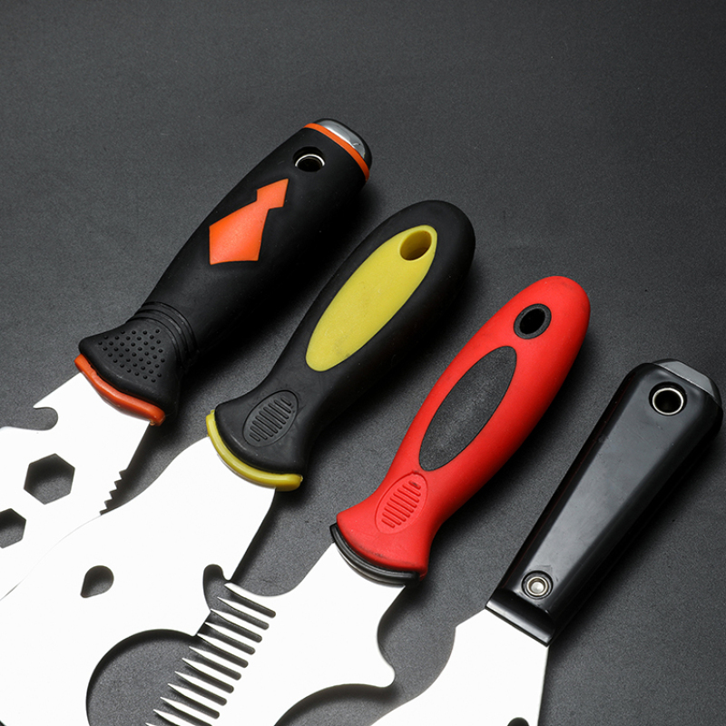 High Quality Stainless Steel Durable Clean Putty Knife Mirror Polished Multifunction Putty Knife
