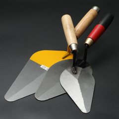 Hand Trowel Wood Handle Pointing Trowel Set For Housing Construction