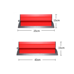 Drywall Stainless Steel Horizontal Scraper