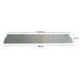 Drywall Stainless Steel Horizontal Scraper