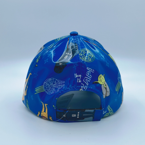Custom patterned mirror pu baseball cap Cute children's cap baseball hat custom winter hats for women truck cap