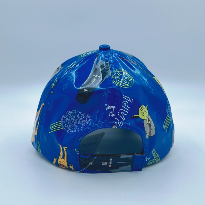 Custom patterned mirror pu baseball cap Cute children's cap baseball hat custom winter hats for women truck cap