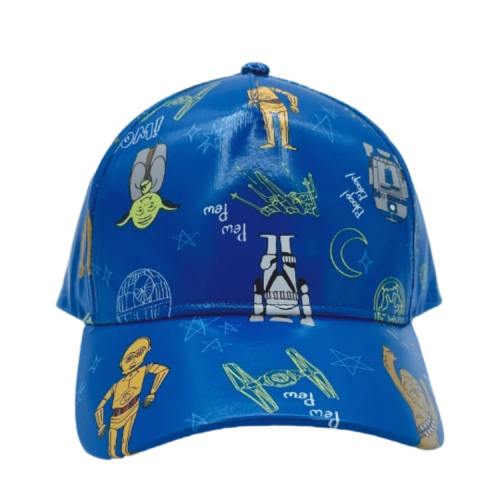 Custom patterned mirror pu baseball cap Cute children's cap baseball hat custom winter hats for women truck cap