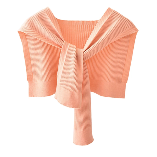Autumn and Winter New Small Knitted Scarves Shawls Fashion Knotted Shoulder Thin Soft Women's Cape Shawl Clothing Decoration