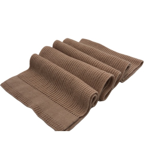 Custom plain color scarf winter scarf Autumn Winter Warm Knitted Scarves for men women