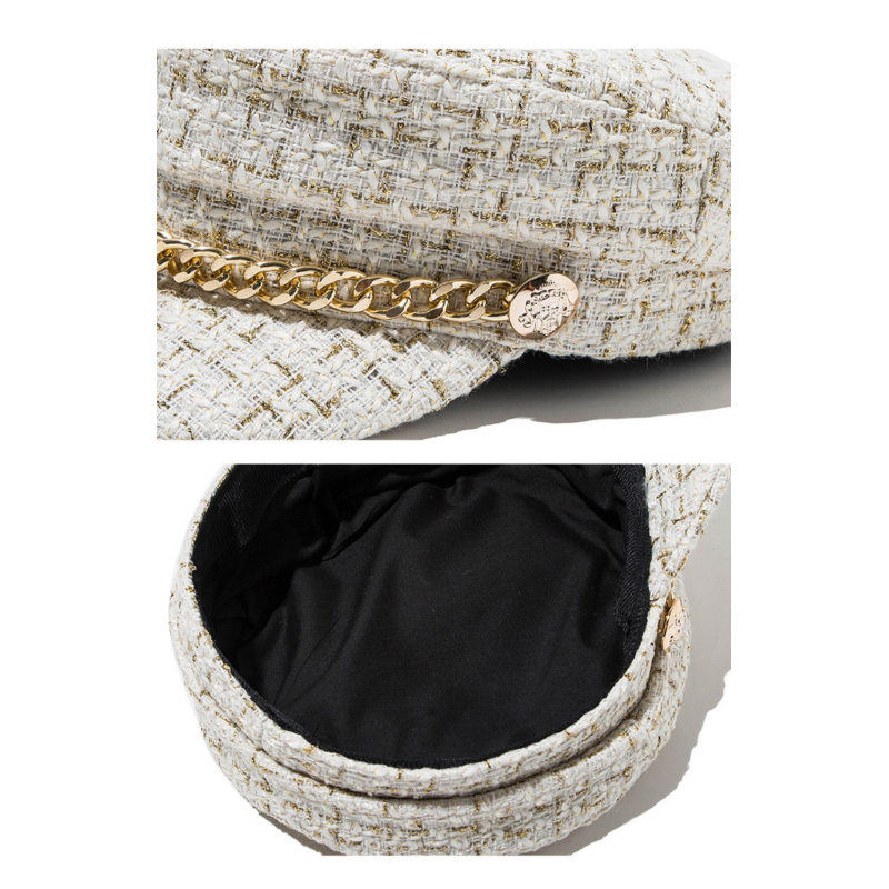 Custom fashion women's flat top Beret
