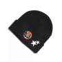 Wholesale men's and women's 100% cotton adult fashion sports warm knitted hat, no brim urinal cap, solid color pea hat