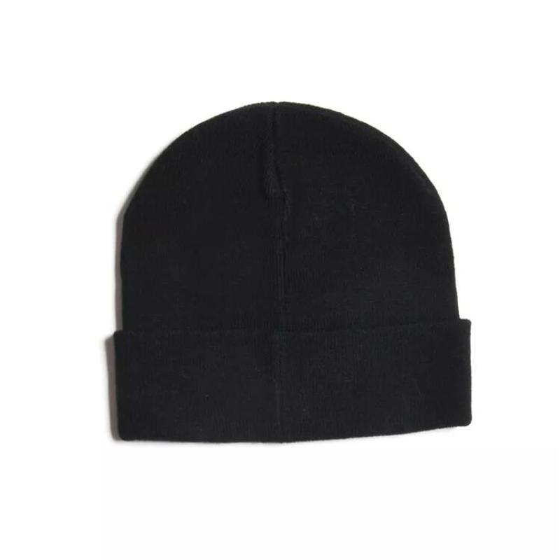 Wholesale men's and women's 100% cotton adult fashion sports warm knitted hat, no brim urinal cap, solid color pea hat