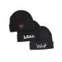 Wholesale men's and women's 100% cotton adult fashion sports warm knitted hat, no brim urinal cap, solid color pea hat