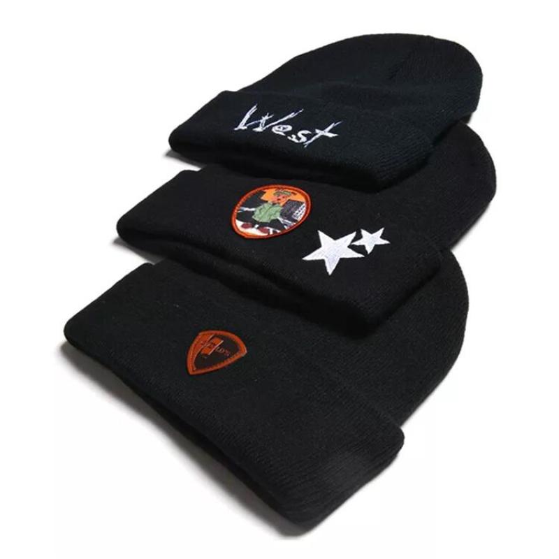 Wholesale men's and women's 100% cotton adult fashion sports warm knitted hat, no brim urinal cap, solid color pea hat